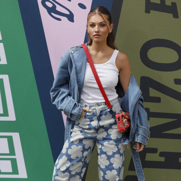 Thylane Blondeau - Photocall des people au défilé de mode homme Kenzo printemps / été 2023 au Lycée Carnot à Paris le 26 juin 2022. © Veeren-Christophe Clovis/Bestimage 