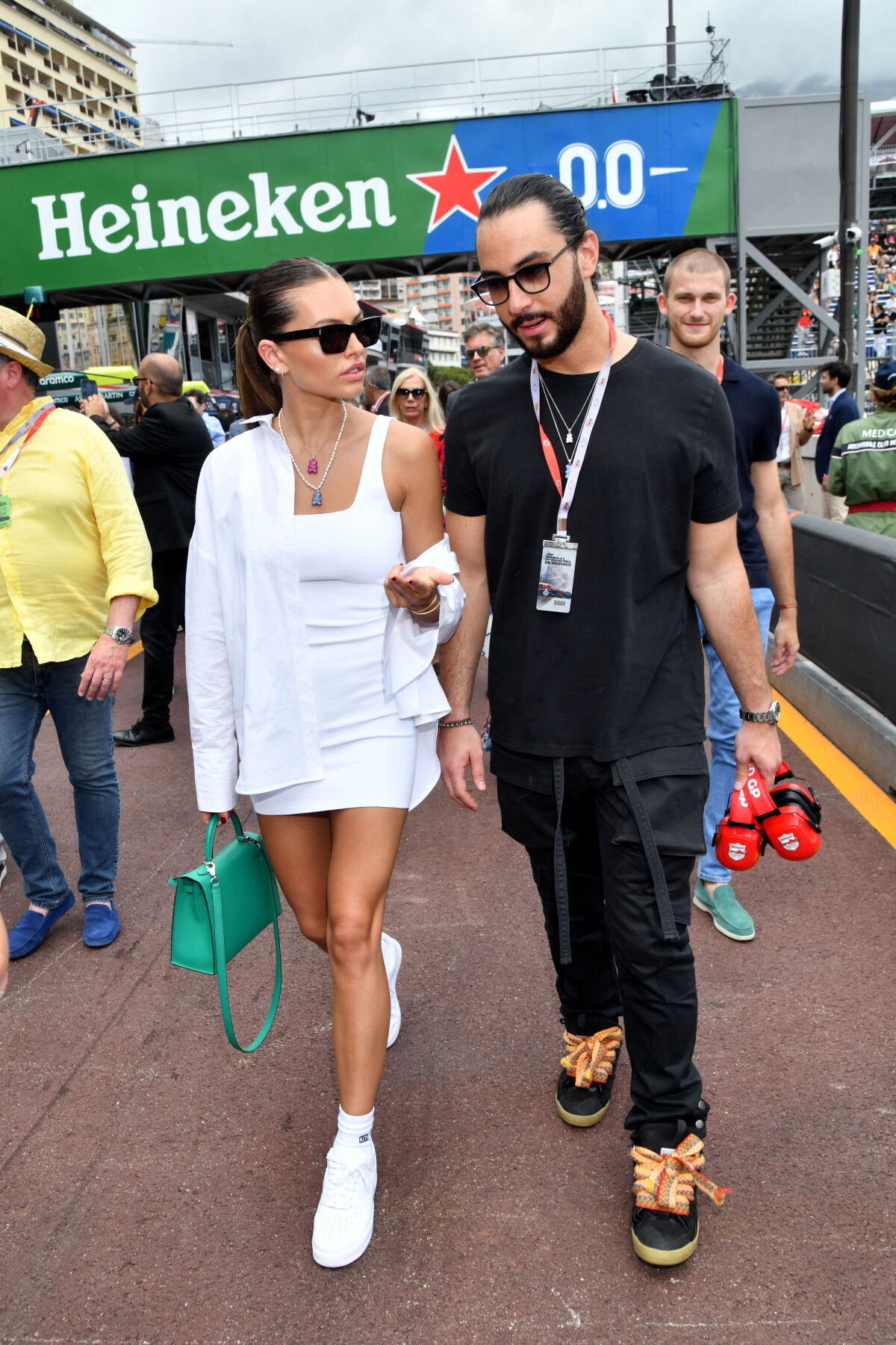 Photo Thylane Blondeau Et Son Fianc Benjamin Attal Lors Du Grand Prix De Monaco De F