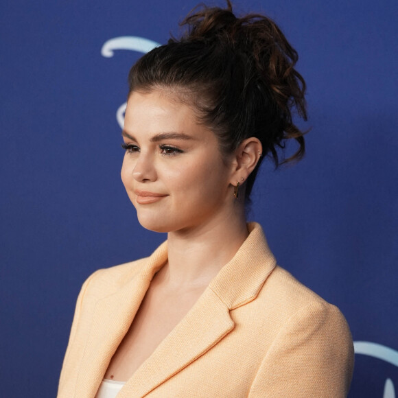 Selena Gomez au photocall de "Disney Upfront" à New York, le 17 mai 2022. 