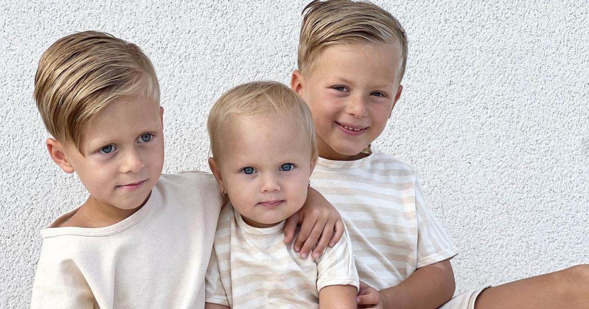 Mattia et Maé Santoro avec Alba Purepeople