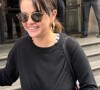 Selena Gomez à la sortie de son hôtel à Londres.