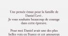Amel Bent rend hommage à Daniel Levy.
