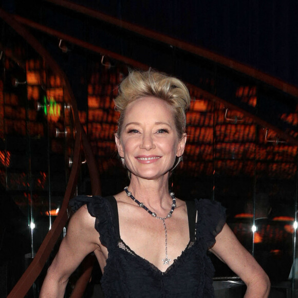 Anne Heche - Les célébrités fêtent l'ouverture du restaurant "MainRo" à Los Angeles, le 24 février 2022.