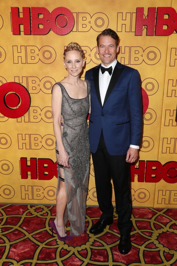 Anne Heche et  James Tupper à la soirée HBO's Post Emmy Awards au Pacific Design Center à West Hollywood, le 17 septembre 2017