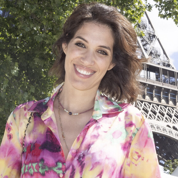 Exclusif - Laurie Cholewa - Festival des Livres et des Artistes organisé par l'association "Lecture pour Tous" engagée dans la lutte contre l'illettrisme au Mail Branly à Paris le 3 juillet 2022. © Pierre Perusseau / Jack Tribeca / Bestimage