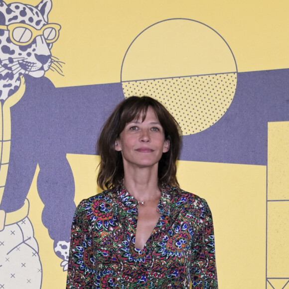 Sophie Marceau au photocall du film Une Femme De Notre Temps durant le Festival de Locarno, en Suisse, le 9 août 2022