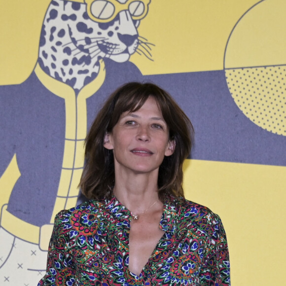 Sophie Marceau au photocall du film Une Femme De Notre Temps durant le Festival de Locarno, en Suisse, le 9 août 2022