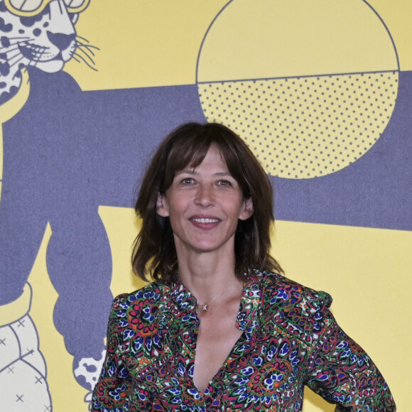 Sophie Marceau au photocall du film Une Femme De Notre Temps durant le Festival de Locarno, en Suisse, le 9 août 2022