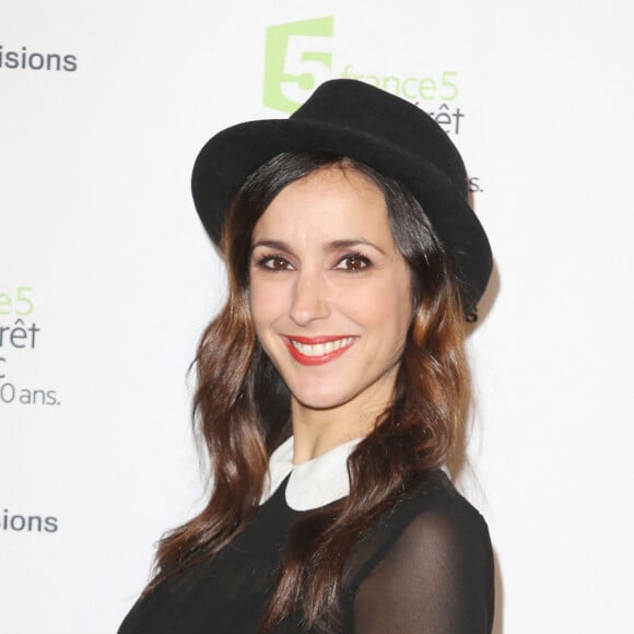 Elise Chassaing enceinte - Soirée du 20ème anniversaire de France 5 à la Cité de la mode et du design à Paris, le 27 novembre 2014.