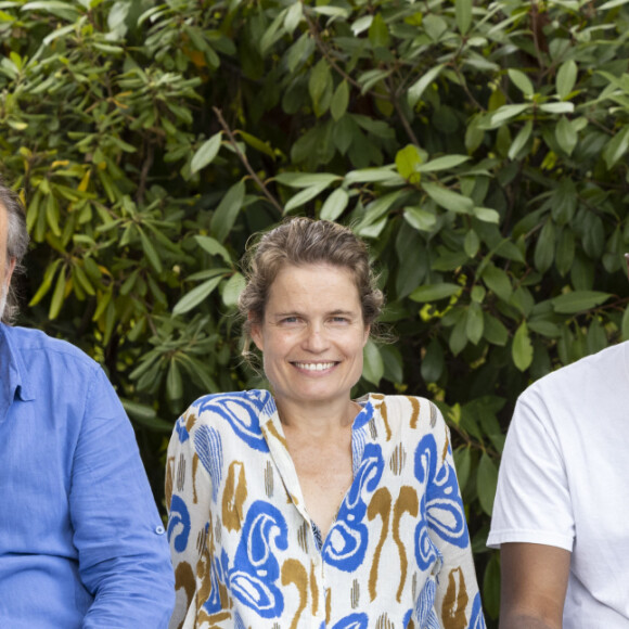 Exclusif - Romain Sardou, Sarah Biasini, Abd Al Malik sont présent pour l'événement "Les Plumes de Ramatuelle", des séances de dédicaces, dont Romain Sardou est le directeur artistique le 10 août 2022. © Cyril Bruneau / Festival de Ramatuelle / Bestimage 