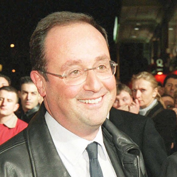 François Hollande et Ségolène Royal - Première du film "8 femmes" au cinéma UGC Normandie.
