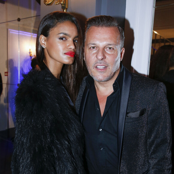 Jean Roch et sa femme Anaïs Monory - Le dîner caritatif de Babeth Djian et l'association AEM ("Un Avenir pour les Enfants du Monde") pour les enfants du Rwanda au Pavillon Ledoyen à Paris, France, le 8 décembre 2016. © Olivier Borde/Bestimage 