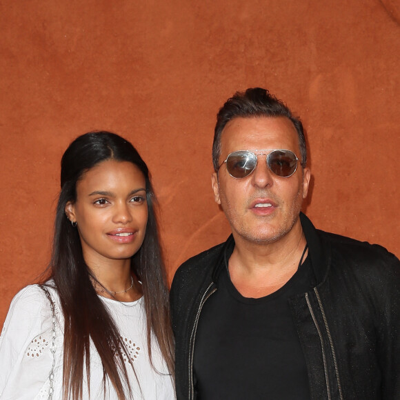 Anais Monory, Jean Roch au village lors des internationaux de tennis de Roland Garros à Paris le 8 juin 2018. © Cyril Moreau / Bestimage 