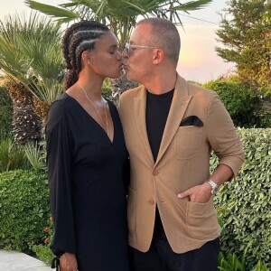 Jean-Roch et sa femme à Saint-Tropez. Instagram, août 2022.