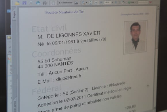 L'annonce de recherche de Xavier Dupont de Ligonnès, disparu après la découverte de la mort de ses quatre enfants et de sa femme.