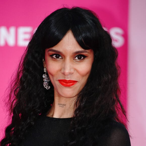 Shy'm (Tamara Marthe) - Photocall lors de la 5ème saison du festival International des Séries "Canneseries" à Cannes le 4 avril 2022. © Norbert Scanella / Panoramic / Bestimage 