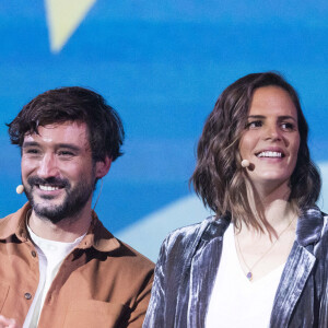 Exclusif - Jérémy Frérot, Laure Manaudou - Enregistrement de l'émission "La Chanson secrète" à Paris. © Cyril Moreau / Bestimage