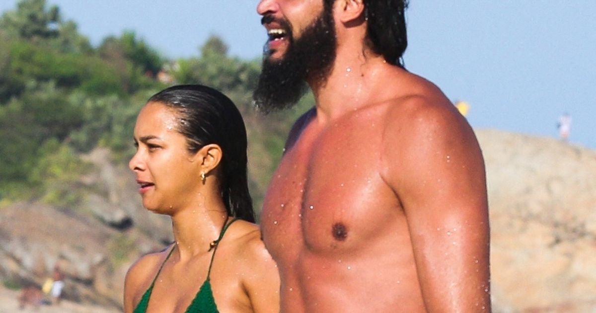 Joakim Noah et Lais Ribeiro en lune de miel : maillot string et baisers passionnés, c'est chaud à Rio !