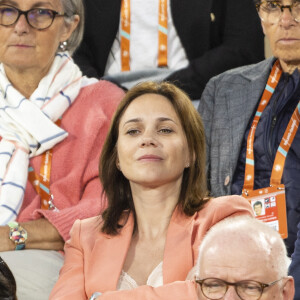 Nathalie Péchalat - Célébrités dans les tribunes des internationaux de France de Roland Garros à Paris le 31 mai 2022. © Cyril Moreau - Dominique Jacovides/Bestimage