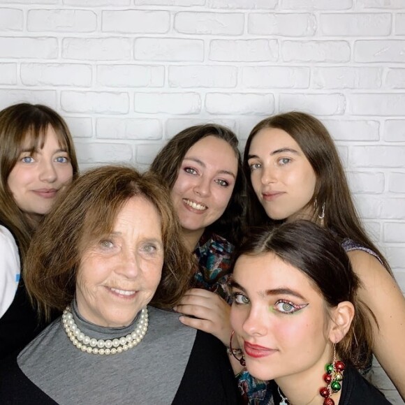Cristiana Reali et ses filles, Elisa et Toscane. Instagram. Le 25 décembre 2020.