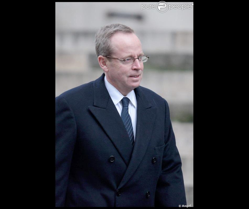 Rennaud Donedieu De Vabres Ancien Ministre De La Culture Aux Obseques De George Wilson A L Eglise Saint Roch A Paris 8 Fevrier 2010 Purepeople