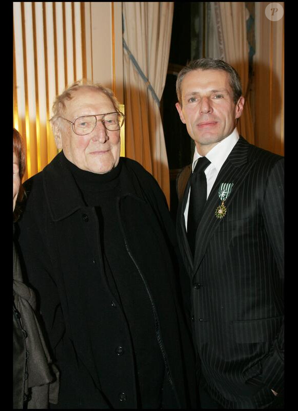 Lambert et son père Georges Wilson, décédé le 3/02/2010