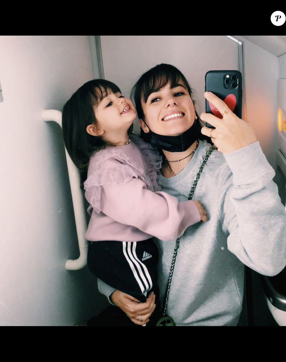 Alizée et sa fille Maggy sur Instagram. Le 20 février 2022.