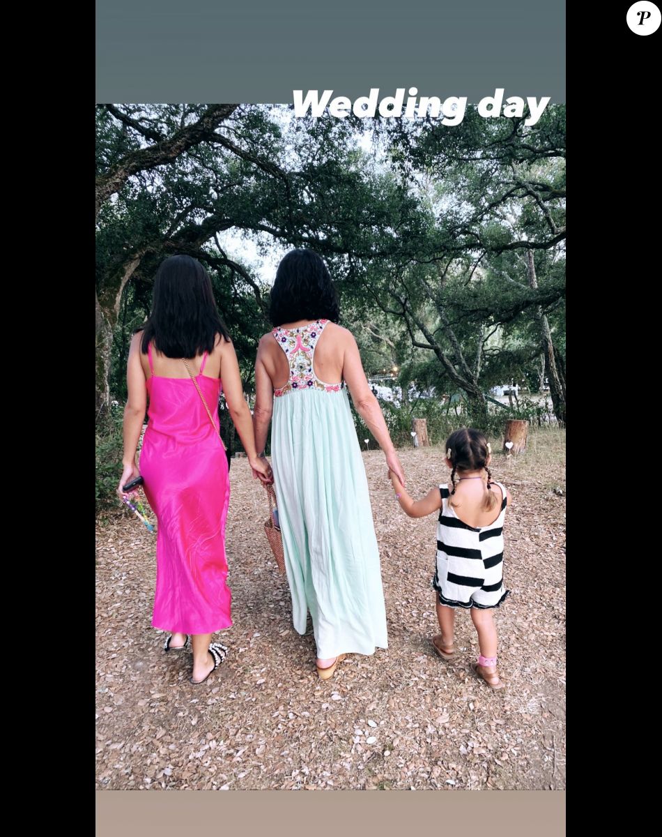 Alizée Lyonnet en famille sur Instagram.