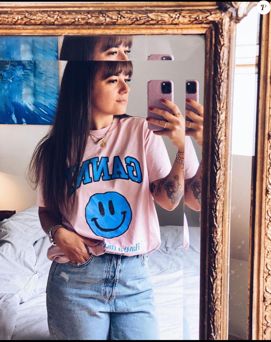 Alizée sur Instagram.