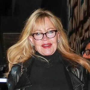 Exclusif - Melanie Griffith va dîner au restaurant Craig's à West Hollywood, le 1er mars 2022.