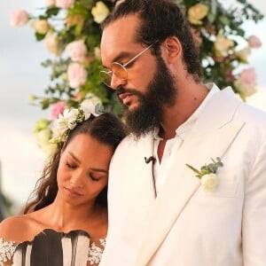 Joakim Noah et sa femme Lais Ribeiro.