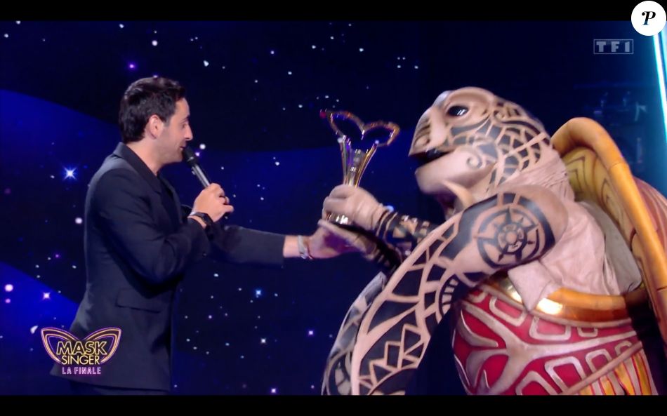 La Tortue gagnante de Mask Singer saison 4. - Purepeople