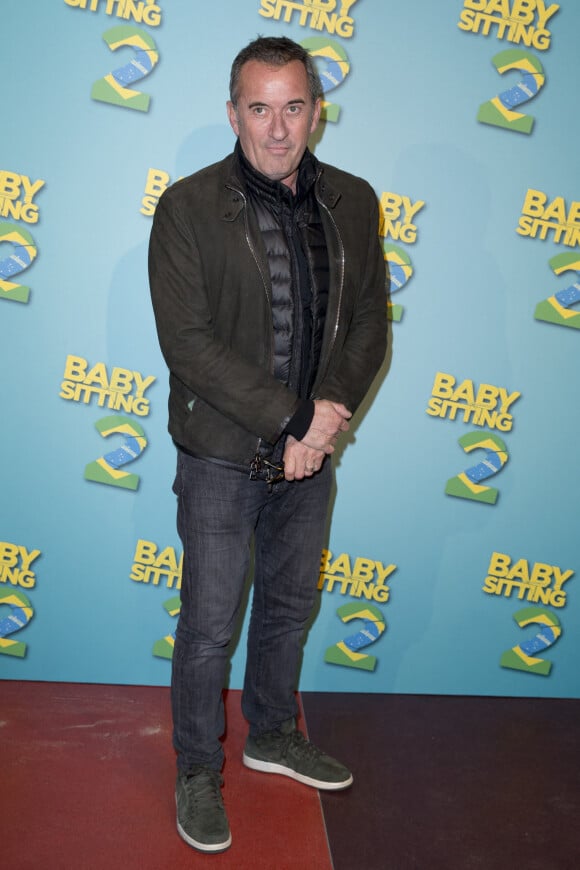 Christophe Dechavanne - Avant-première du film "Babysitting 2" au Gaumont Opéra à Paris, le 23 novembre 2015. © Olivier Borde/Bestimage