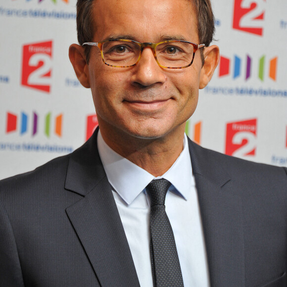 Jena-Luc Delarue en conférence de presse de France Télévisions . © Guillaume Gaffiot /Bestimage