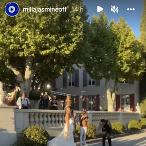 Mariage de Nikola Lozina et Laura Lempika à Aix-en-Provence le 26 août 2022 - Instagram