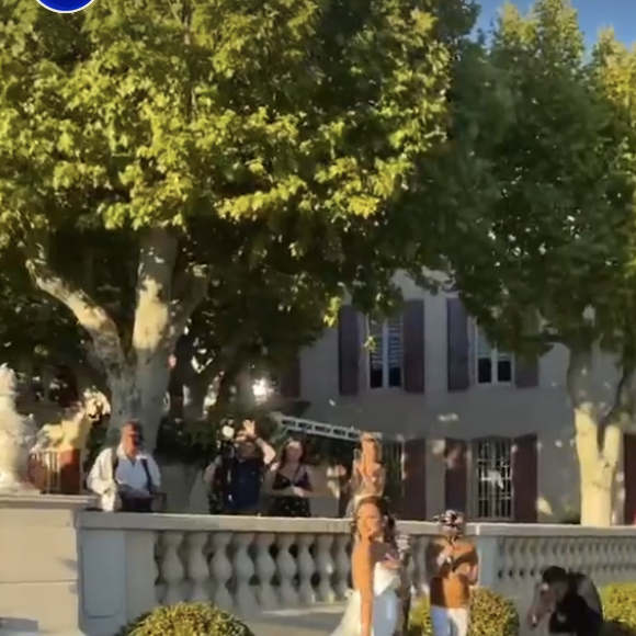Mariage de Nikola Lozina et Laura Lempika à Aix-en-Provence le 26 août 2022 - Instagram