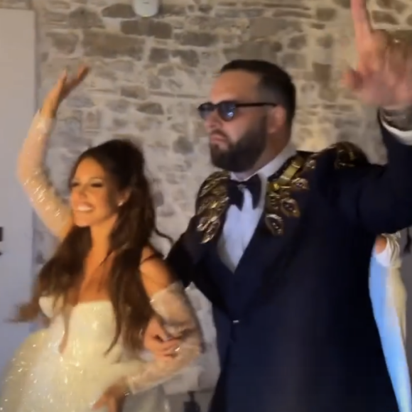 Mariage de Nikola Lozina et Laura Lempika à Aix-en-Provence - Instagram