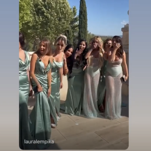 Mariage de Nikola Lozina et Laura Lempika à Aix-en-Provence le 26 août 2022 - Instagram