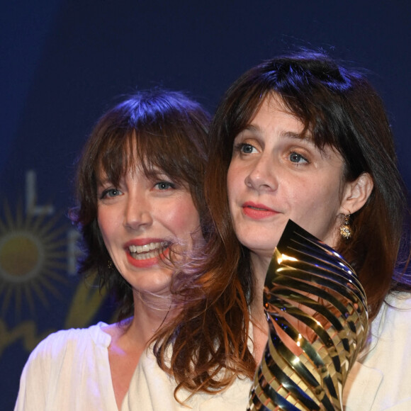 Sara Giraudeau et Judith Chemla - Clôture du 15e Festival du film francophone d'Angoulême, le 28 août 2022. © Coadic Guirec/Bestimage