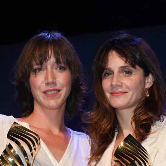 Sara Giraudeau et Judith Chemla - Clôture du 15e Festival du film francophone d'Angoulême, le 28 août 2022. © Coadic Guirec/Bestimage