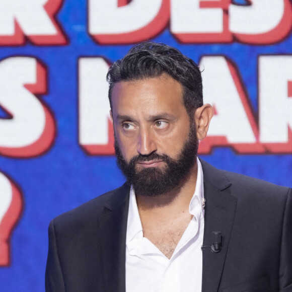 Exclusif - Cyril Hanouna lors de l'enregistrement des pilotes de la saison 2022 de TPMP (Touche pas à mon poste), à Paris, France, le 25 août 2022. © Jack Tribeca/Bestimage  