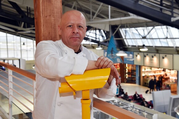 Exclusif - Le chef étoilé Thierry Marx ouvre un nouveau restaurant au Terminal 1 de l'aéroport Nice Côte d'Azur. © Bruno Bebert/Bestimage