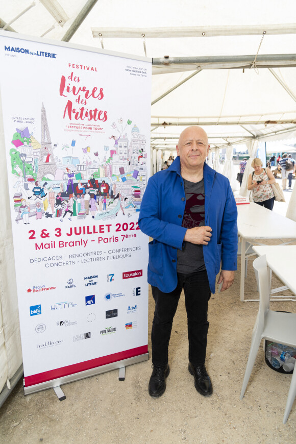 Thierry Marx - Festival des Livres et des Artistes organisé par l'association "Lecture pour Tous" au Mail Branly à Paris, le 2 juillet 2022. © Pierre Perusseau / Jack Tribeca / Bestimage