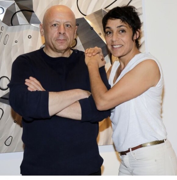 Thierry Marx et sa compagne, Mathilde de l'Ecotais. Instagram.