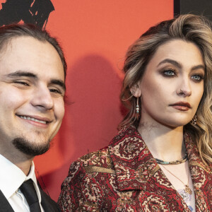 Prince Jackson et sa soeur Paris Jackson - Soirée d'ouverture de la comédie musicale "MJ (The Michael Jackson Musical)" au Neil Simon Theatre à New York. Le 1er février 2022 