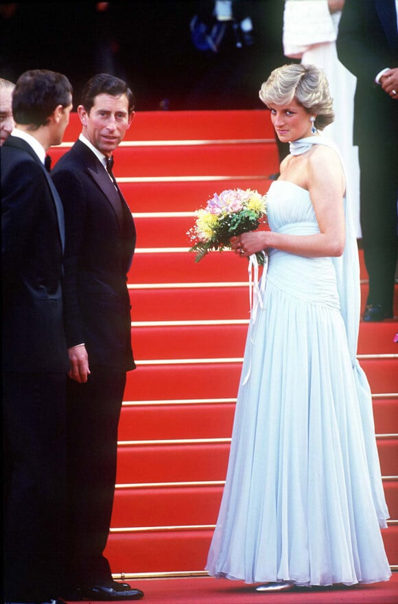 Diana et Charles à Cannes en 1987