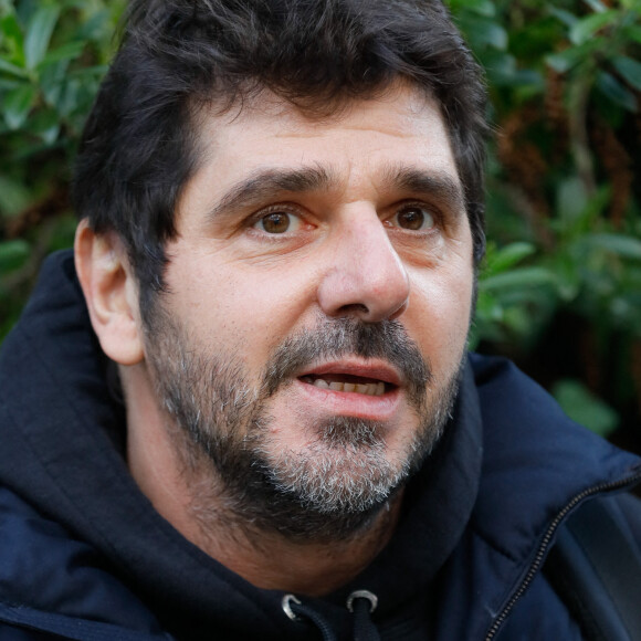 Exclusif - Patrick Fiori - Arrivées de l'émission "Vivement Dimanche" qui sera diffusée le 17 octobre 2021 au Studio Gabriel à Paris, France, le 13 octobre 2021. © Christophe Clovis/ Bestimage