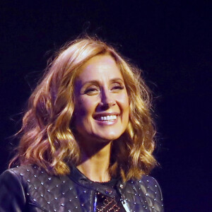 Lara Fabian en concert au Beacon Theatre à New York, dans le cadre de sa tournée "Camouflage World Tour 2018", le 5 février 2018. © Charles Guerin/Bestimage USA 