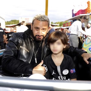 Cyril Hanouna avec son fils Lino - Cyril Hanouna parraine et inaugure la foire Saint-Pierre de Beauvais le 22 juin 2019. © Cédric Perrin/Bestimage