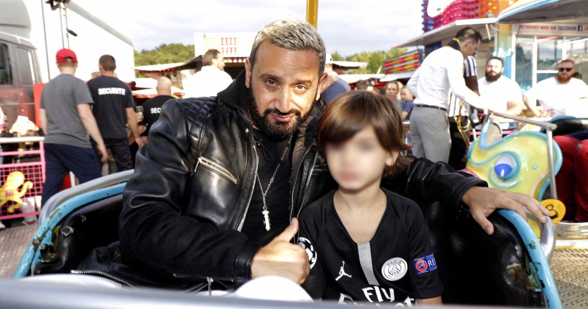 Cyril Hanouna Avec Son Fils Lino Cyril Hanouna Parraine Et Inaugure La Foire Saint Pierre De